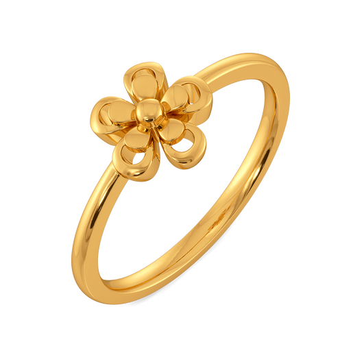 Flora Core Gold Rings