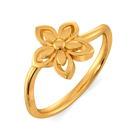 Daisy Daze Gold Rings