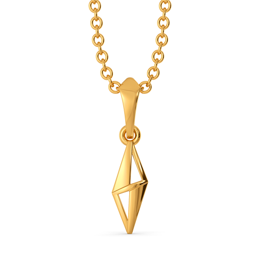 Power Pencil Play Gold Pendants