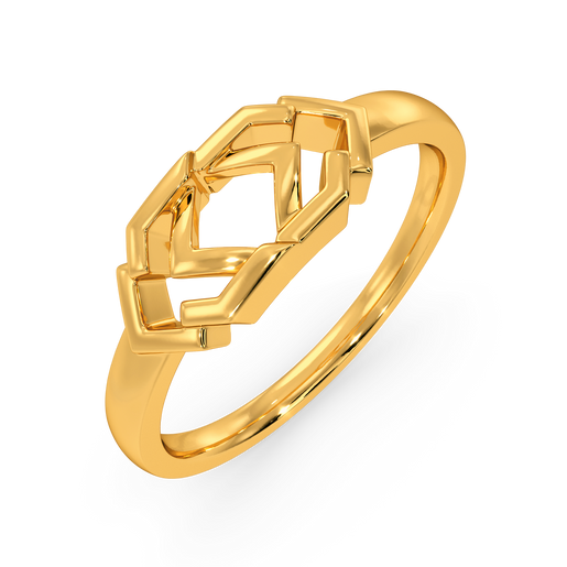 Timeless Femininity Gold Rings