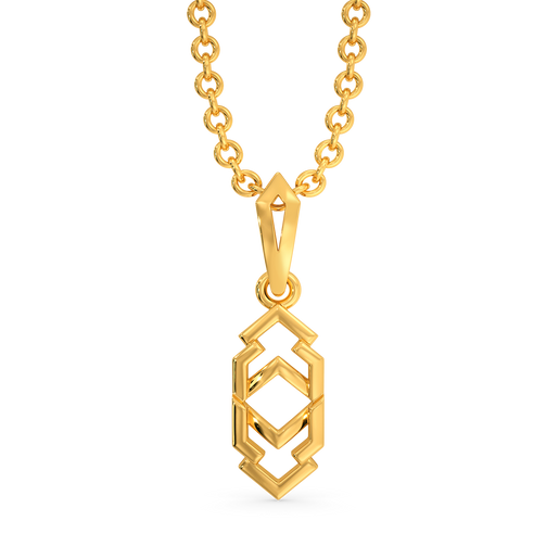 Timeless Femininity Gold Pendants