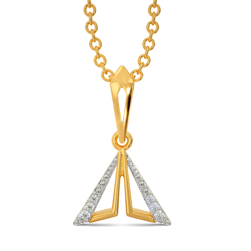 Polished yet Rebellious Diamond Pendants