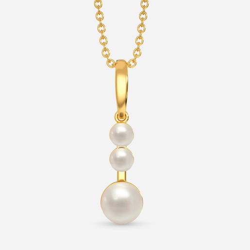 Pearl Drama Gemstone Pendants