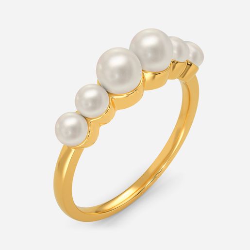 Pearl Gala Gemstone Rings