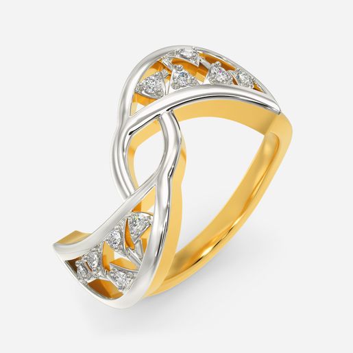 Sashay in Crochet Diamond Rings