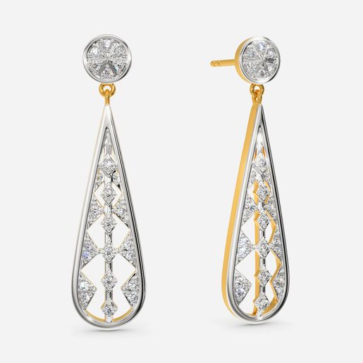 Braid Parade Diamond Earrings
