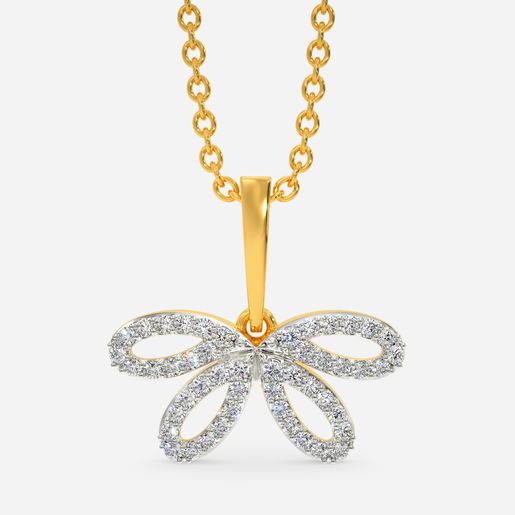 Swayed by Braids Diamond Pendants