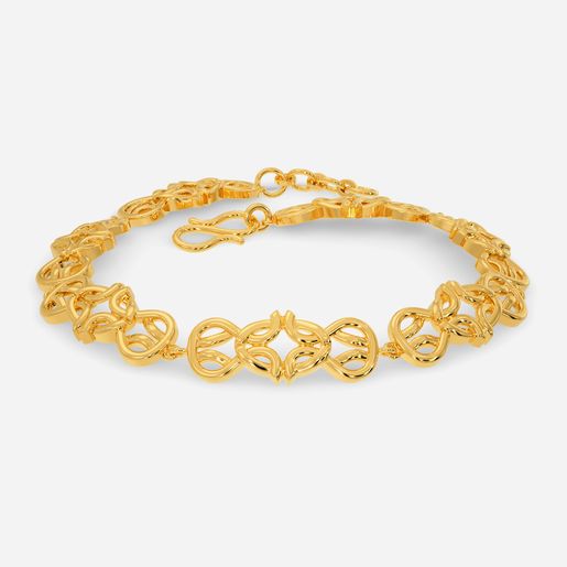 Charm O Crochet Gold Bracelets