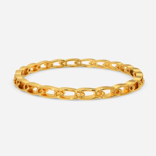 Fit to Knit Gold Bangles