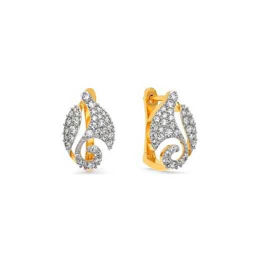 Secret of Roses Diamond Earrings