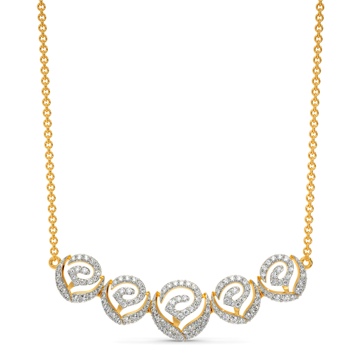 Scarlet Bloom Diamond Necklaces