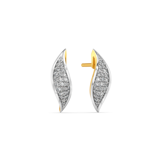 Keep it Flouncy Diamond Earrings