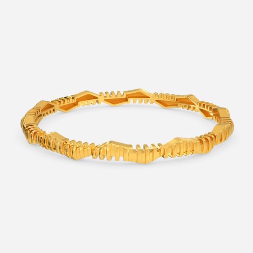 Touch of Intuition Gold Bangles