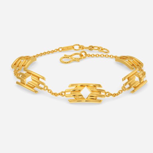Blurry Bliss Gold Bracelets