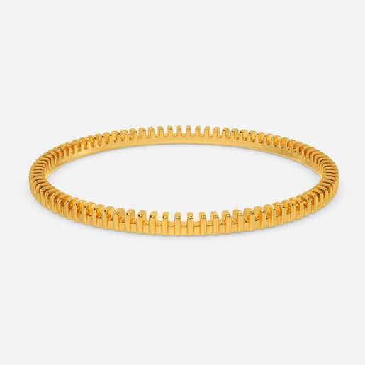 Surreal Harmonica Gold Bangles
