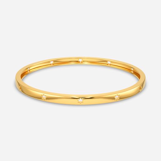 Shooting Star Gold Bangles