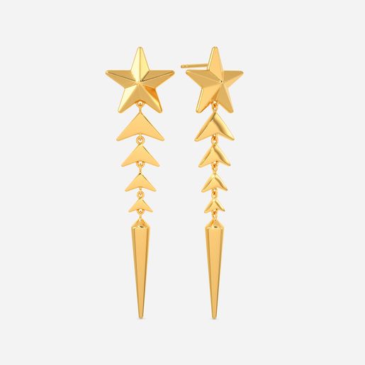Astro Vibe Gold Earrings