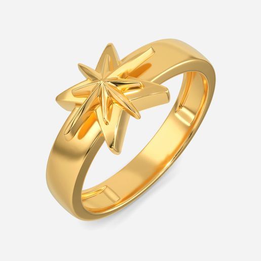 Neo Nebula Gold Rings