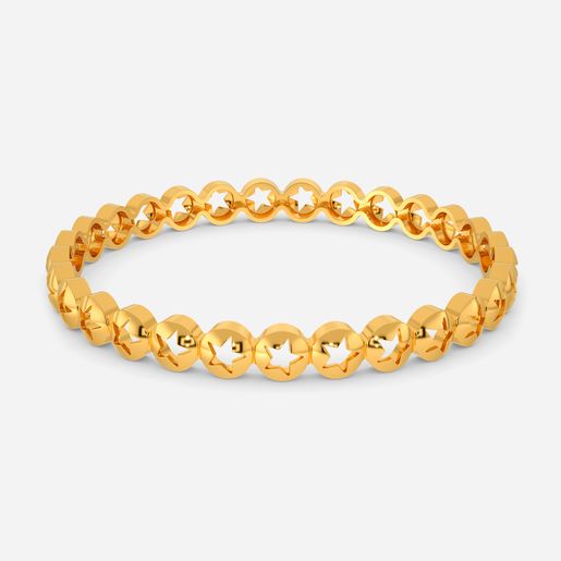 Starship Sojourn Gold Bangles