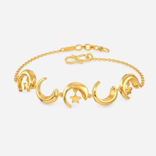 Heavenly Maven Gold Bracelets