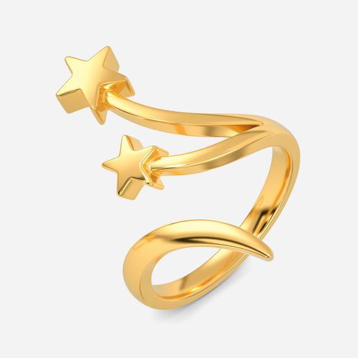 Heavenly Maven Gold Rings