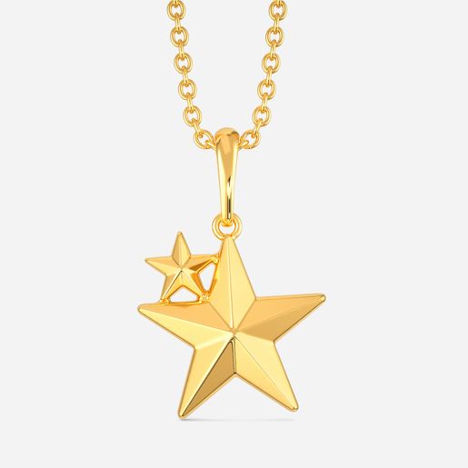 Galactic Gala Gold Pendants