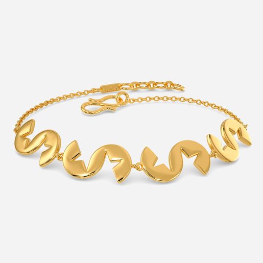 Planetary Play Gold Bracelets