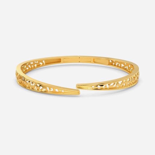 Territorial Tryst Gold Bangles