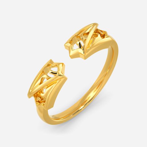 Loud n Leopard Gold Rings