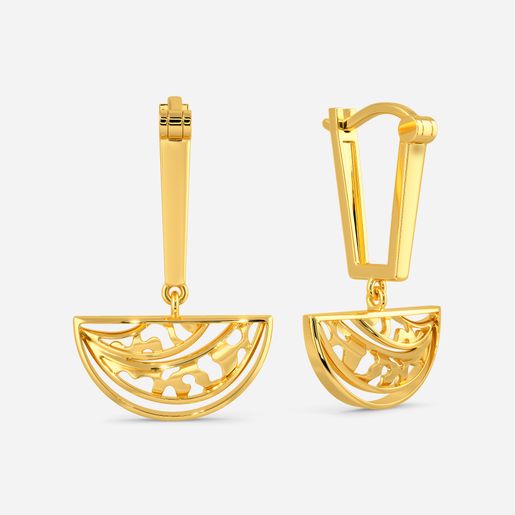 Feral Dreams Gold Earrings