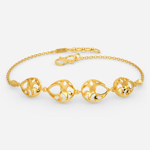 Leopard Spots Gold Bracelets