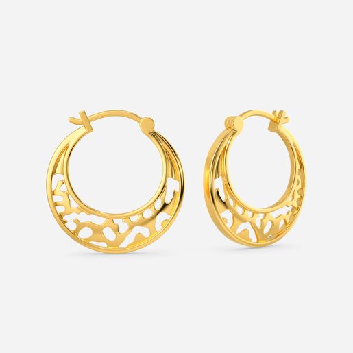 Clawed Chic Gold Earrings