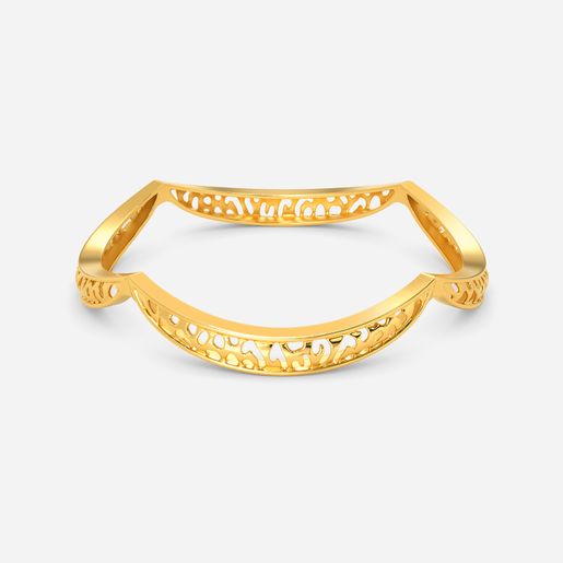 Clawed Chic Gold Bangles