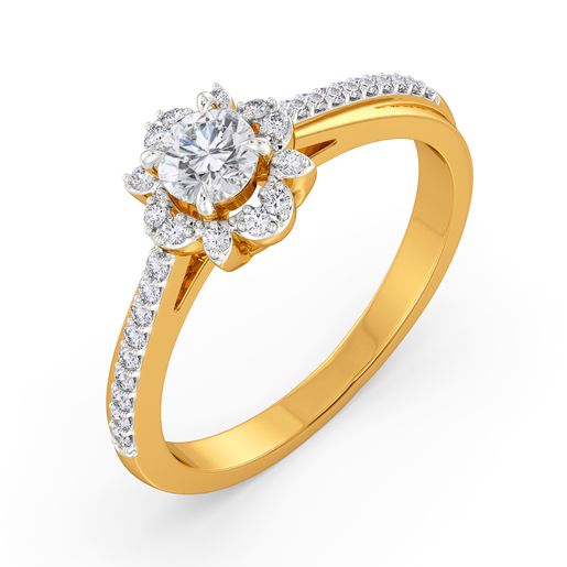 Floret Ornate Diamond Rings