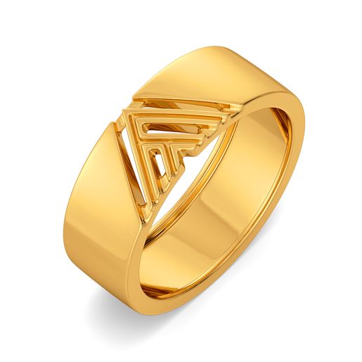 Short Styled Gold Rings