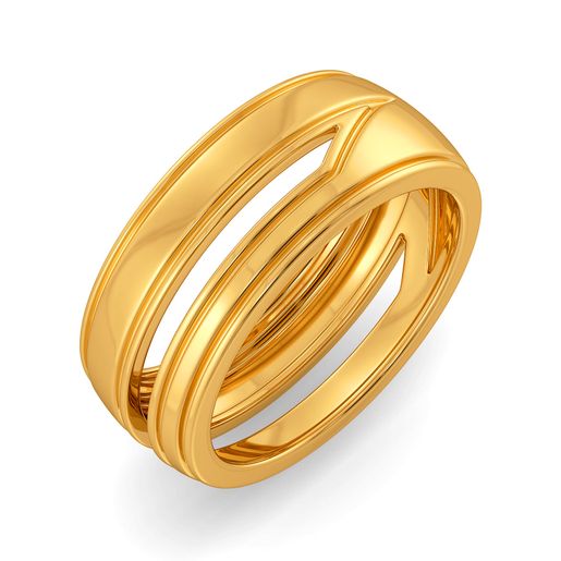 Binge in Bermuda Gold Rings