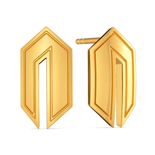 Binge in Bermuda Gold Earrings