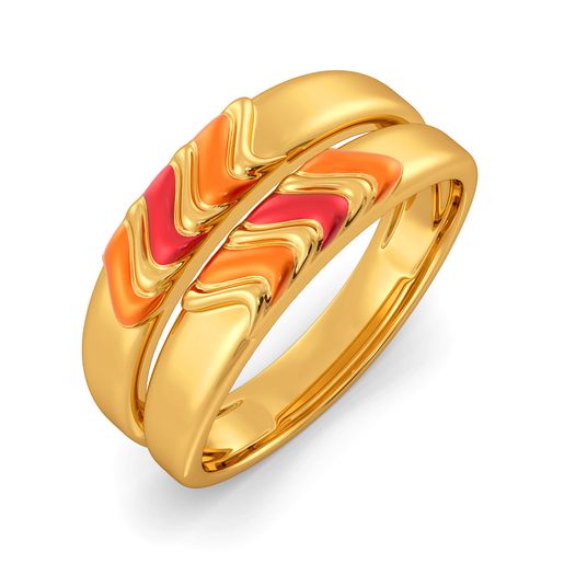 Rhythm Riot Gold Rings