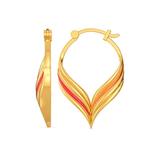 Rhythm Riot Gold Earrings