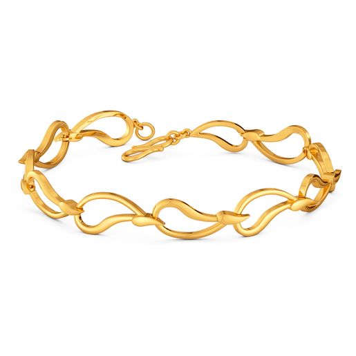 Wonder Wave Gold Bracelets