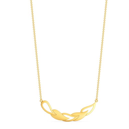 Paisley Perfect Gold Necklaces