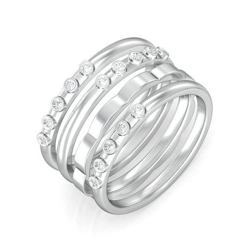 Mikado Diamond Rings