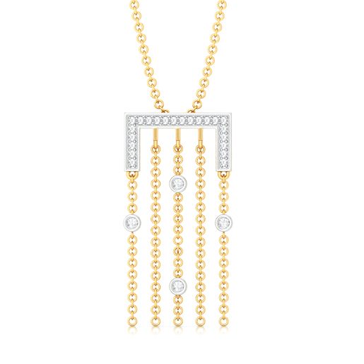 Fringe Benefit Diamond Pendants