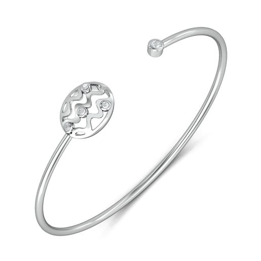 Vasarely Lines Diamond Bangles