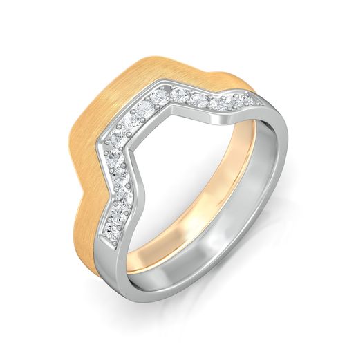 Flirty 70s Diamond Rings