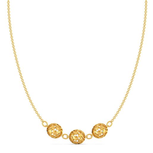 Tripple Tides Gold Necklaces
