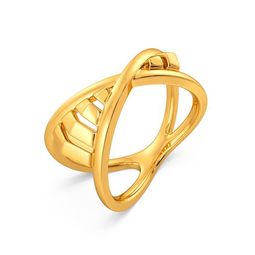 The Boss Lady Gold Rings