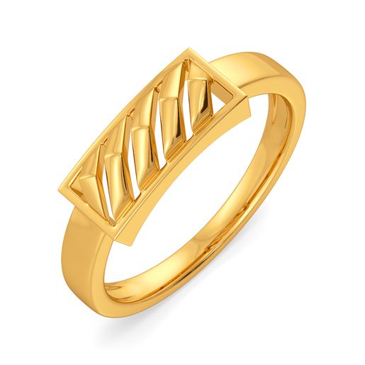 Power Poise Gold Rings