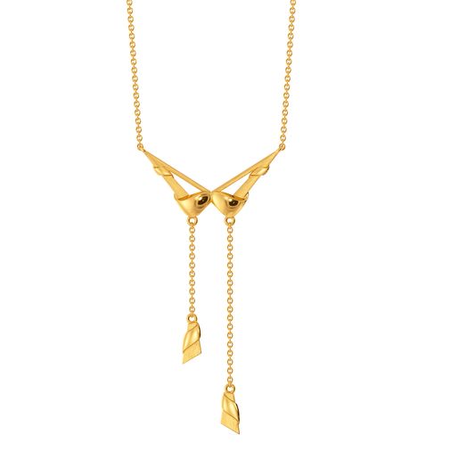 Femme Fiery Gold Necklaces