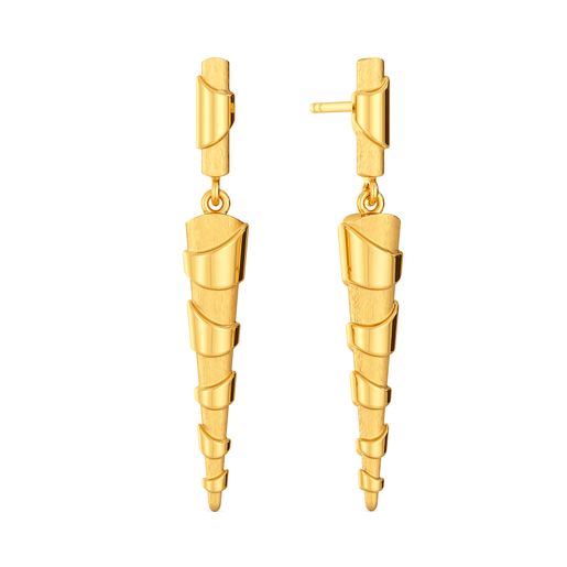 Strictly Business Gold Earrings